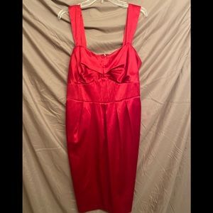 Torrid satiny red dress
